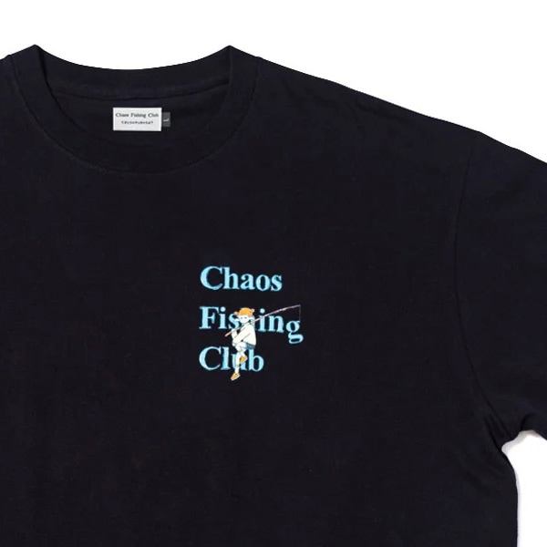 Chaos Fishing Club】2026 ONNA T-SHIRTS S/S カラー：black カオス