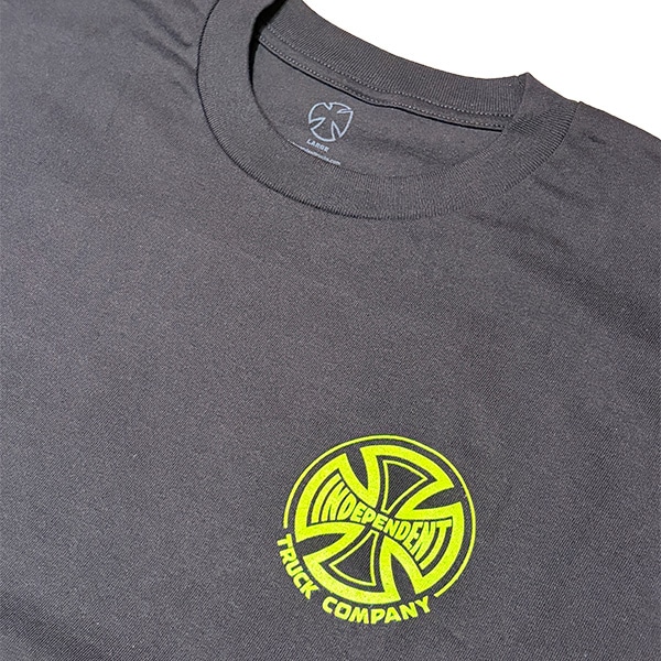 INDEPENDENT】TRUCK CO LEGACY-S/S TEE black インディペンデント