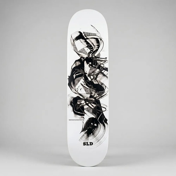 FTP カモフラージュ スケートボードデッキ SLD×Kazuki Zeniya】FLOW 8.0インチ エスエルディー スケートボード