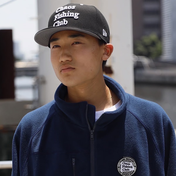 Chaos Fishing Club】LOGO CAP black カオスフィッシングクラブ