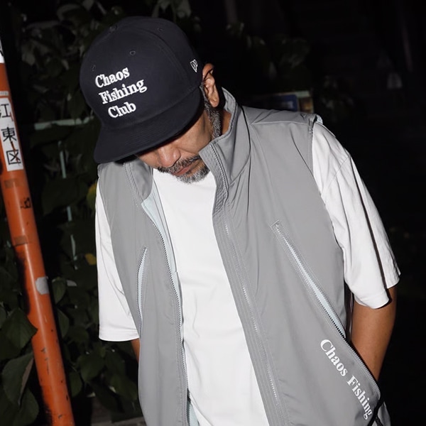 Chaos Fishing Club】LOGO CAP black カオスフィッシングクラブ