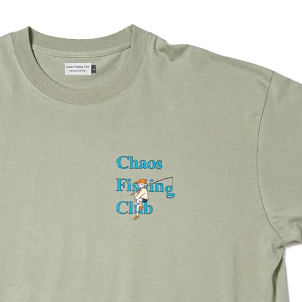 Chaos Fishing Club】2026 ONNA T-SHIRTS S/S カラー：green カオス