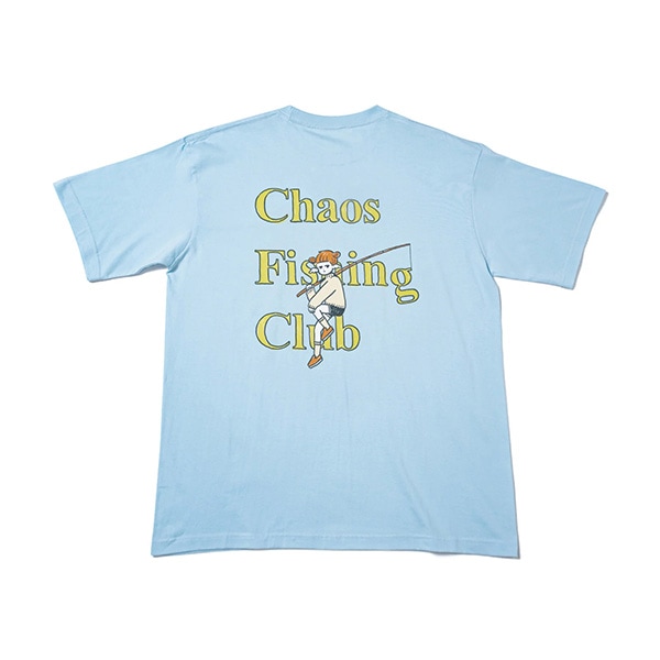 Chaos Fishing Club】2026 ONNA T-SHIRTS S/S カラー：light blue