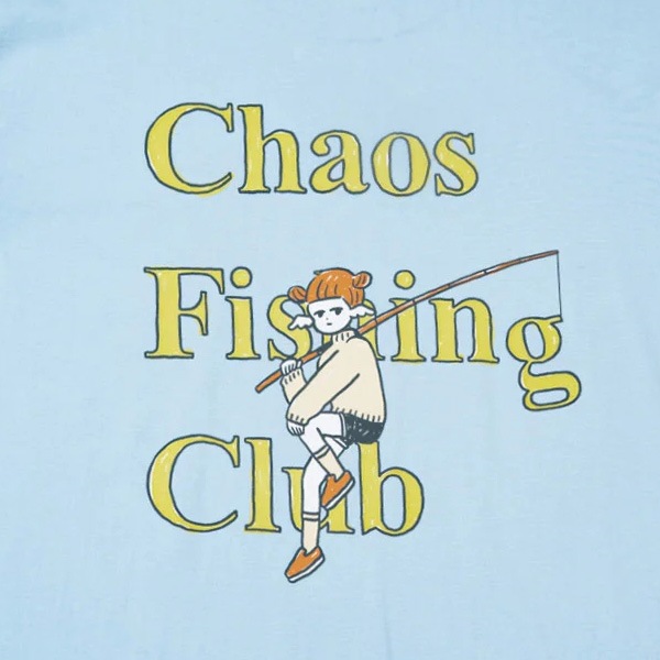 Chaos Fishing Club】2026 ONNA T-SHIRTS S/S カラー：light blue