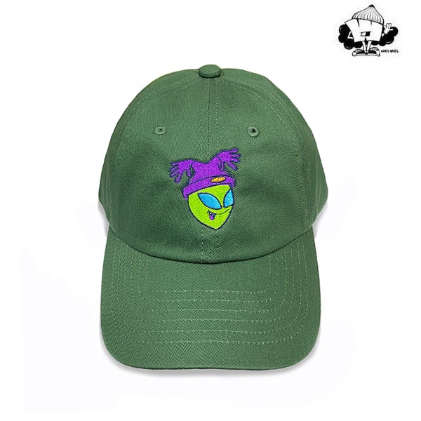 【WACKWACK】BASE HEAD COTTON 6PANEL CAP forest green ワックワック キャップ 帽子 スケートボード スケボー SKATEBOARD