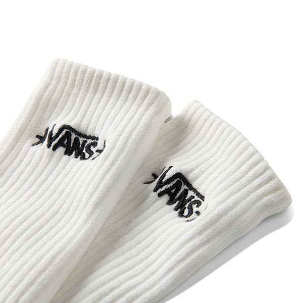 【VANS×Atiba Jefferson】SKATE CREW SOCKS by Atiba Jefferson カラー：white　バンズ アティバ・ジェファーソン ソックス 靴下 スケートボード スケボー  SKATEBOARD SHOES