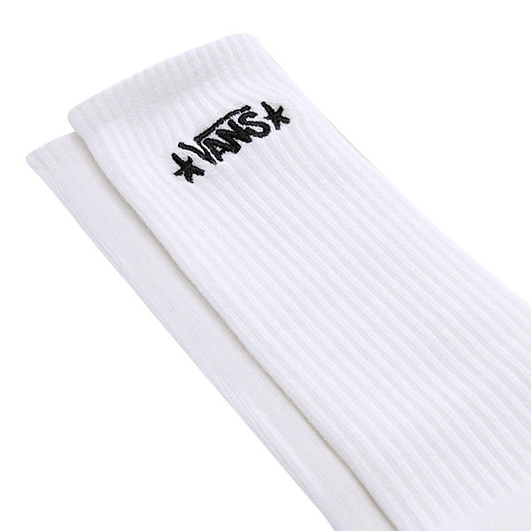 【VANS×Atiba Jefferson】SKATE CREW SOCKS by Atiba Jefferson カラー：white　バンズ アティバ・ジェファーソン ソックス 靴下 スケートボード スケボー  SKATEBOARD SHOES