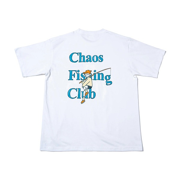 Chaos Fishing Club】2026 ONNA T-SHIRTS S/S カラー：white カオス