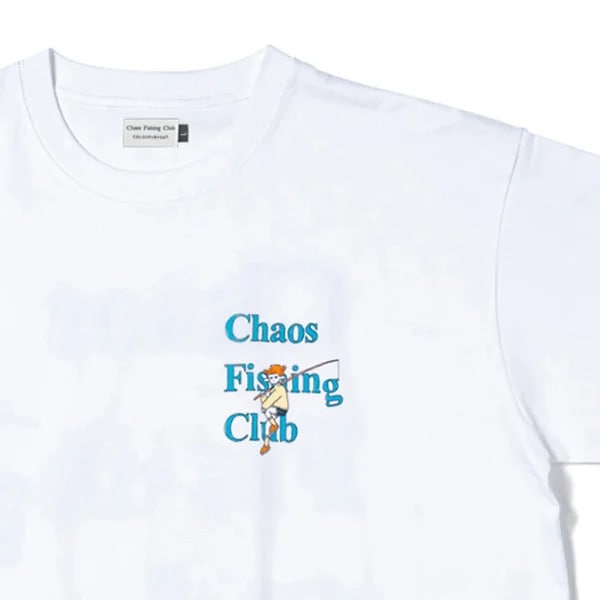 Chaos Fishing Club】2026 ONNA T-SHIRTS S/S カラー：white カオス