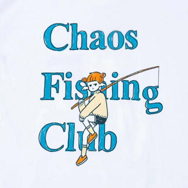 Chaos Fishing Club】2026 ONNA T-SHIRTS S/S カラー：white カオス