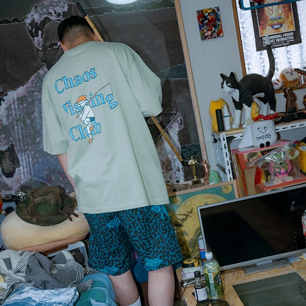 Chaos Fishing Club】2026 ONNA T-SHIRTS S/S カラー：white カオス
