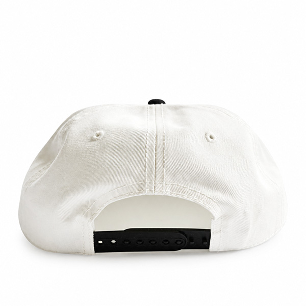 【WACKWACK】FRIENDLY BUT OFF 2TONE CAP natural/black　ワックワック キャップ 帽子 スケートボード スケボー SKATEBOARD