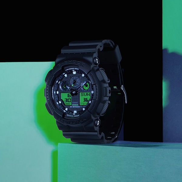 【G-SHOCK】GA-100BEG-1AJF　Gショック 時計 腕時計 スケートボード スケボー SKATEBOARD