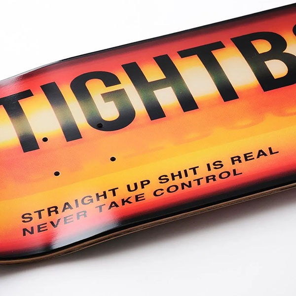 【TIGHTBOOTH】KALEIDOSCOPE 8.5インチ　タイトブース スケートボード スケボー デッキ  SKATEBOARD DECK