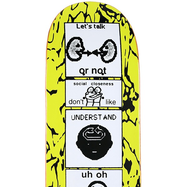 【QUASI】Gilbert Crockett THE PUKER 8.25インチ クワジー スケートボード スケボー デッキ SKATEBOARD DECK
