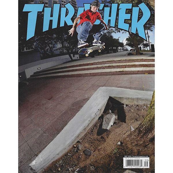 【THRASHER】SEPTEMBER 2024 ISSUE #530 2024.9月号 スラッシャー マガジン 書籍 雑誌 スケートボード スケボー SKATEBOARD