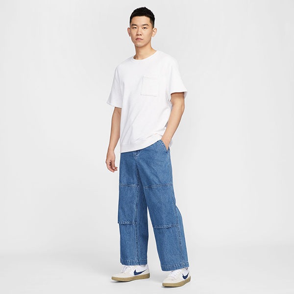 NIKE SB】DOUBLE KNEE DENIM SKATEBOARD PANTS カラー：diffused blue