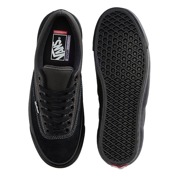 【VANS】SKATE ERA STUB black/black　バンズ シューズ 靴 スニーカー スケートボード スケボー  SKATEBOARD SHOES