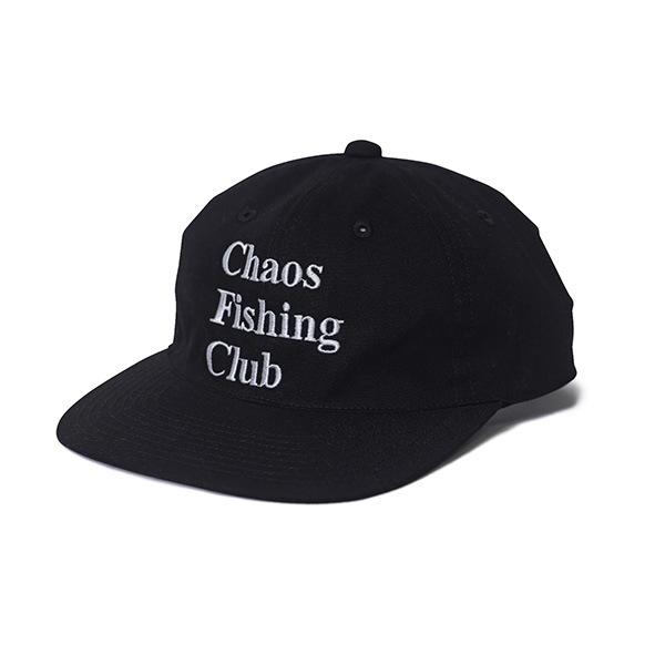 Chaos Fishing Club】LOGO CAP black カオスフィッシングクラブ