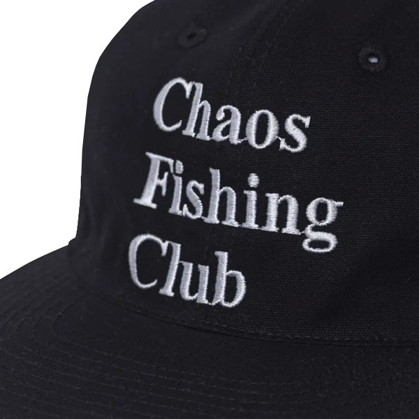 Chaos Fishing Club】LOGO CAP black カオスフィッシングクラブ