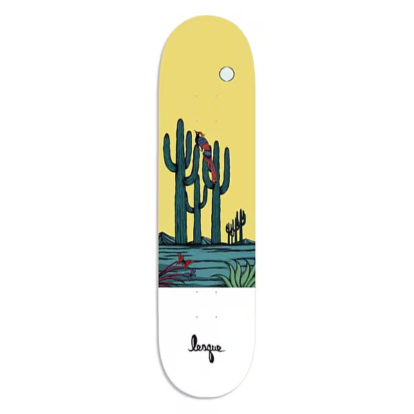 【lesque×MIHO MURAKAMI】CACTUS SONG 7.75インチ レスケ スケートボード スケボー デッキ SKATEBOARD DECK