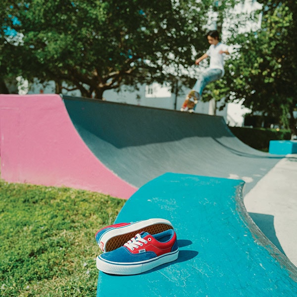 VANS】SKATE ERA blue/red バンズ シューズ 靴 スニーカー スケート