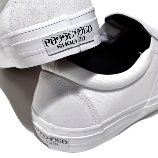 POSSESSED】WHITE NO MERCY SLIP ON ポゼスト スケートボード スケボー