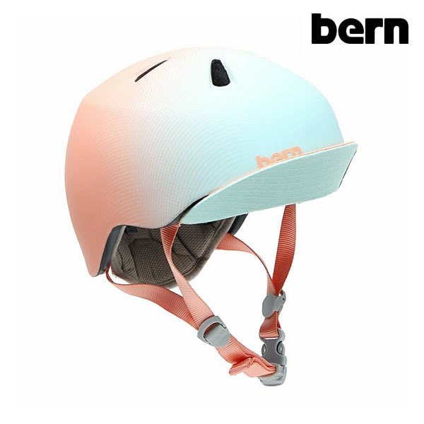 【BERN】NINO カラー:satin bule sunset gradient バーン ヘルメットキッズ 子供 HELMET プロテクター スケートボード スケボー SKATEBOARD