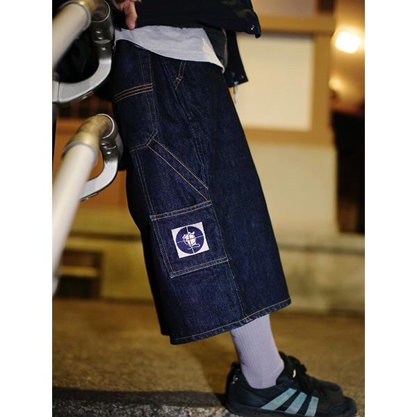 【鼠商店】RAT SHORTS INDIGO 鼠商店 吉岡賢人 パンツ ショーツ スケートボード スケボー SKATEBOARD
