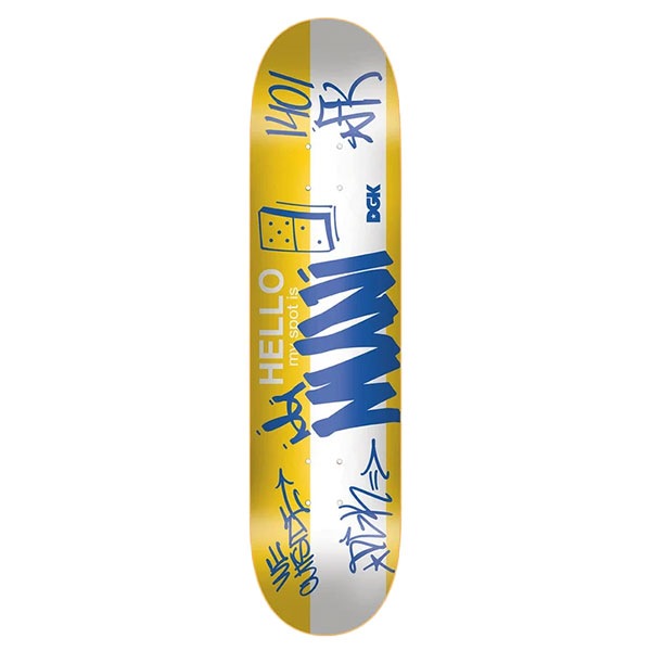 DGK】MY SPOT IS MUNI 7.75インチ ディージーケー デッキ スケート