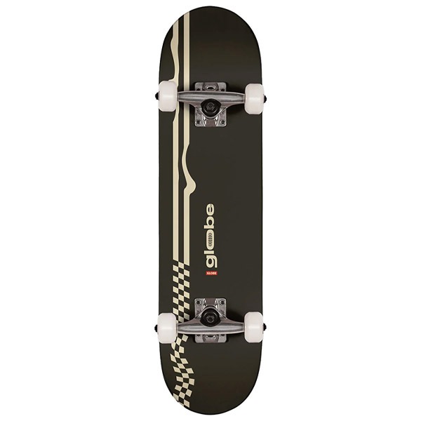 【GLOBE】RACER off white 7.0インチ グローブ キッズ コンプリート 完成品 スケートボード スケボー SKATEBOARD COMPLETE