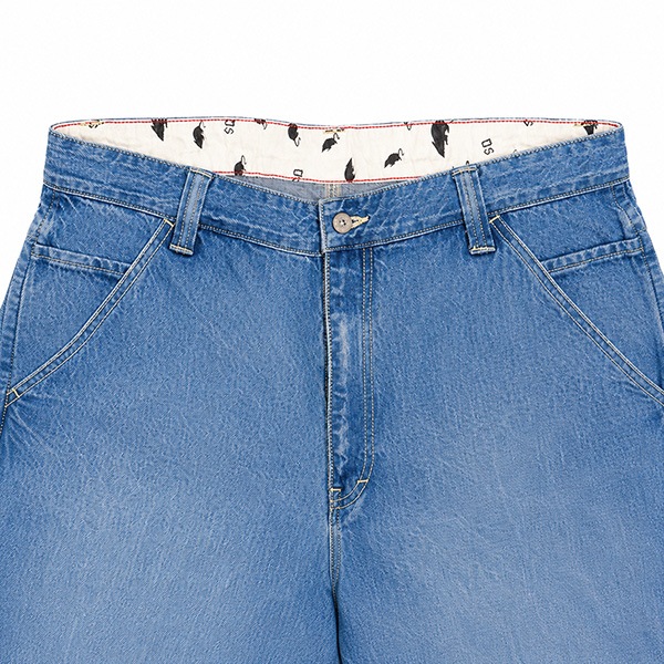 【鼠商店】RAT SHORTS BLUE　鼠商店 吉岡賢人 パンツ ショーツ スケートボード スケボー SKATEBOARD