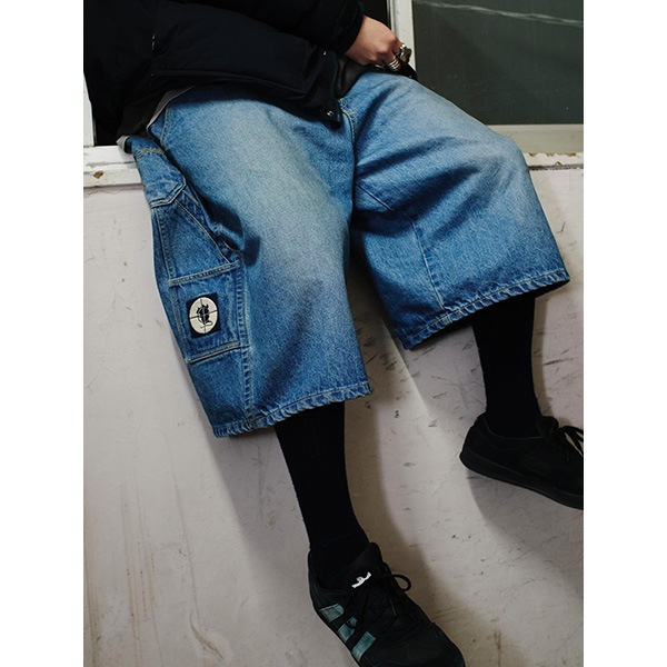鼠商店】RAT SHORTS BLUE 鼠商店 吉岡賢人 パンツ ショーツ スケート 鼠商店】RAT SHORTS BLUE 鼠商店 吉岡賢人 パンツ ショーツ スケート