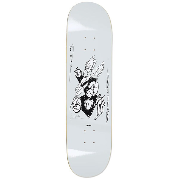 POLAR】TEAM / ALV SOUL PORTRAIT GREY 8.25インチ ポーラー スケート