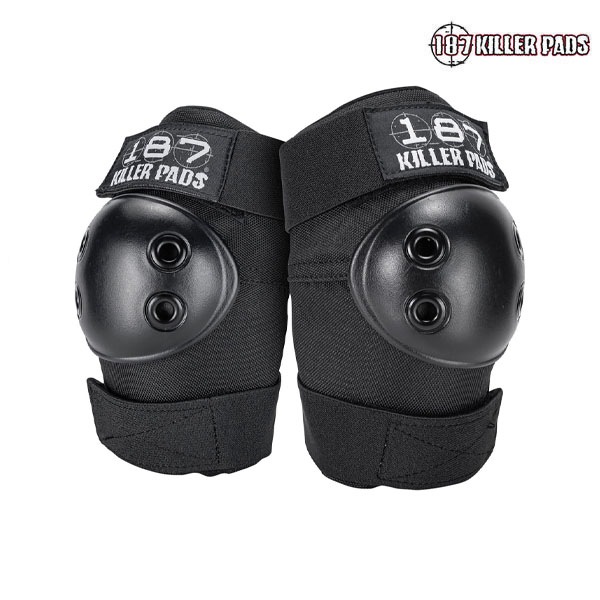 187 KILLER PADS】ELBOW PAD black プロテクター 肘 膝 キッズ 子供
