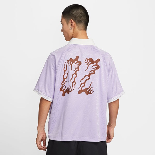 【NIKE SB】JACQUARD SKATEBOARD JERSEY カラー：hydrangea/sail/white HJ2966-515　ナイキ エスビー 半袖 スケートボード スケボー SKATEBOARD