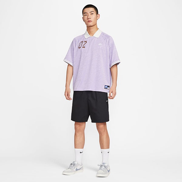 【NIKE SB】JACQUARD SKATEBOARD JERSEY カラー：hydrangea/sail/white HJ2966-515　ナイキ エスビー 半袖 スケートボード スケボー SKATEBOARD