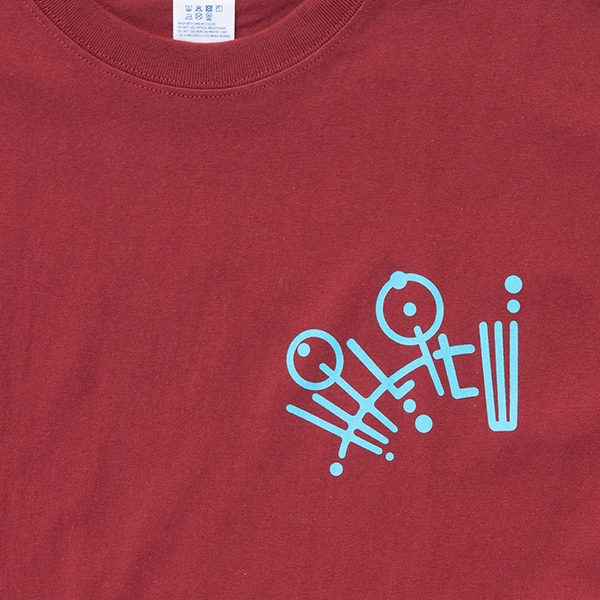 【hi-lite】LOGO TEE burgundy ハイライト Tシャツ スケートボード スケボー SKATEBOARD