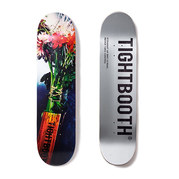 【TIGHTBOOTH】FLOWER 8.0インチ　タイトブース スケートボード スケボー デッキ  SKATEBOARD DECK