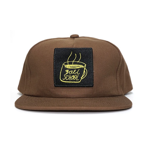 GOLD SKOOL】MAG PATCH CAP brown ゴールドスクール キャップ