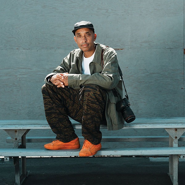 【VANS×Atiba Jefferson】SKATE HAZE MILITARY by Atiba Jefferson カラー:pine forest バンズ アティバ・ジェファーソン ジャケット アウター スケートボード スケボー SKATEBOARD SHOES