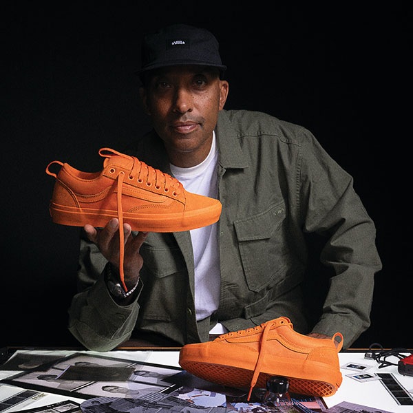 【VANS×Atiba Jefferson】SKATE HAZE MILITARY by Atiba Jefferson カラー:pine forest バンズ アティバ・ジェファーソン ジャケット アウター スケートボード スケボー SKATEBOARD SHOES