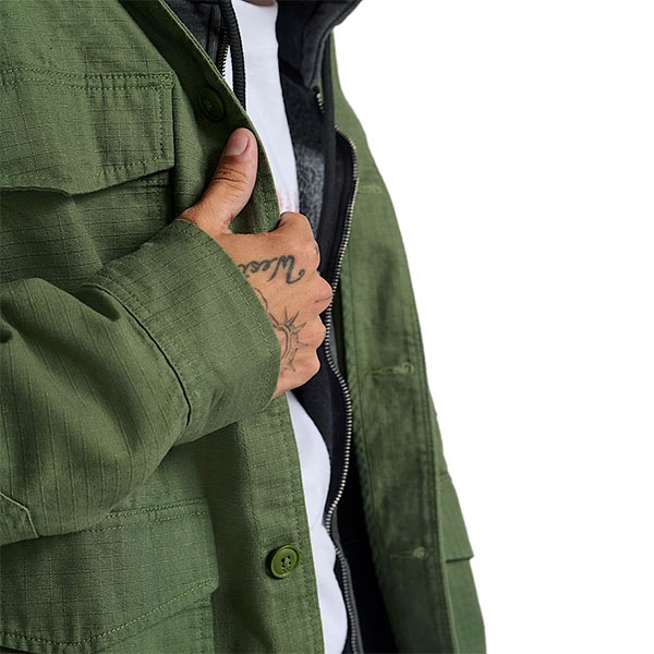 【VANS×Atiba Jefferson】SKATE HAZE MILITARY by Atiba Jefferson カラー:pine forest バンズ アティバ・ジェファーソン ジャケット アウター スケートボード スケボー SKATEBOARD SHOES