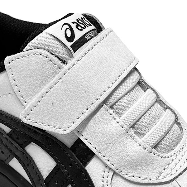 【asics skatebording】JAPAN PRO PS  カラー：white/black　アシックス キッズ キッズシューズ スケートボーディング  スケートボード スケボー  シューズ 靴 スニーカー  SKATEBOARD SHOES