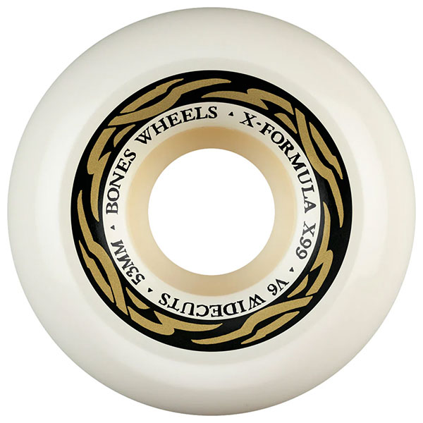 【BONES】X FORMULA V6 WIDECUTS 99A サイズ:54/55/56mm ボーンズ ウィール スケートボード スケボー SKATEBOARD