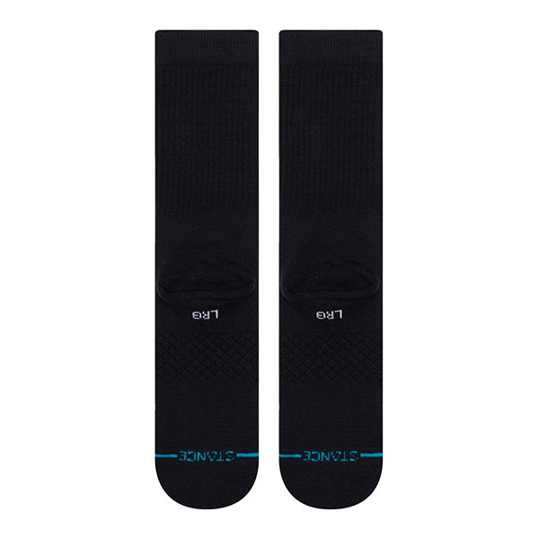 【STANCE】ICON black/white スタンス ソックス 靴下 スケートボード スケボー SKATEBOARD