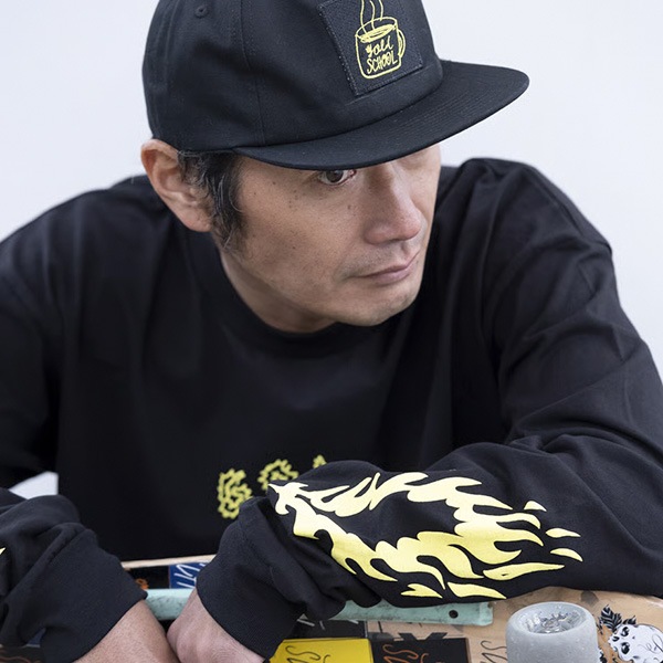 【GOLD SKOOL】MAG PATCH CAP black ゴールドスクール キャップ スケートボード スケボー SKATEBOARD