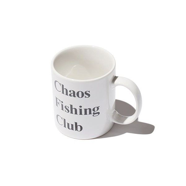 【Chaos Fishing Club】LOGO MUG white カオスフィッシングクラブ マグカップ スケートボード スケボー SKATEBOARD