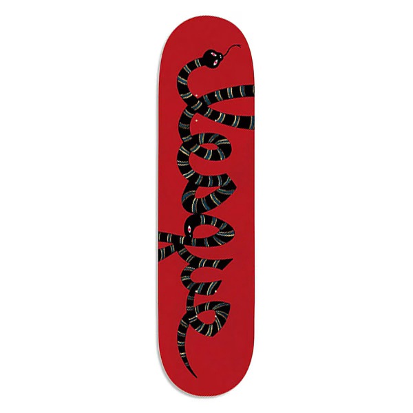 【lesque×MIHO MURAKAMI】CRIMSON SERPENT 7.25インチ　レスケ スケートボード スケボー デッキ キッズサイズ KIDS SKATEBOARD DECK