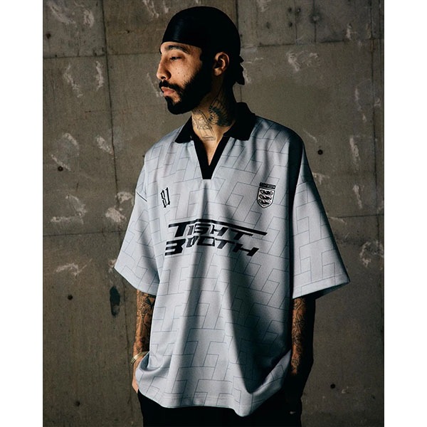 【TIGHTBOOTH】JERSEY OPEN POLO　タイトブース ジャージー ポロ スケートボード スケボー SKATEBOARD